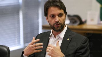 Brasília - O ministro das Cidades, Alexandre Baldy, durante anúncio de novas contratações do Minha Casa, Minha Vida (Fabio Rodrigues Pozzebom/Agência Brasil)
